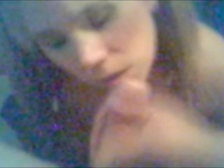 Hotwifedd Barely Legal Teen Blow Job & Facial [ Old Webcam Video ]
