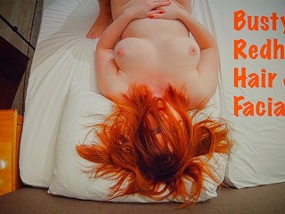 HairJob And Facial Cum Shot Torture Long Hair Ginger Ginger Busty Teen