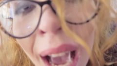 Brutal Nerdy Teen Sloppy Face Fuck And Sperm On Face Ever