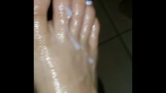 4th Of July Sperm Covered Toes