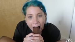 White Whore Sucks Big Chocolate Cock On Hotel Balcony & Fuck’s Rough For Chocolate Facial