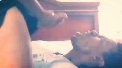 Wife Gives Husband A Fast Facial
