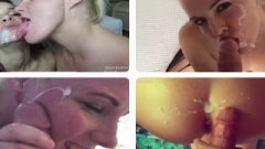 Facial Cum-Shot & Ingest Compilation #1 – Sexyspunkygirl