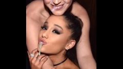 Ariana Grande Spunk Facial Leaked