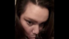 Nice Brunette Obese Give Juicy Wet Head And Breast Fuck Jizz On Face And Breasts