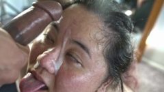 Filthy Butt Slow Motion Facial And Massive Cock Down Her Throat