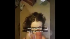 Just About Legal 20 Step Daughter Takes Facial Cum Shot From Pappy Snapchat Exposed