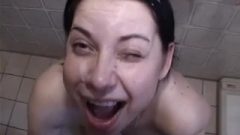 Amateur Girlfriend Receives Enormous Loads Of Spunk On Her Face