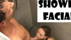 Cum On Face In The Shower